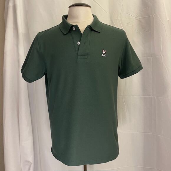 Psycho Bunny Men’s Classic Piqué Polo Shirt – Size 4 (Small)   ✦ Fall 2025 ✦ - Picture 1 of 5
